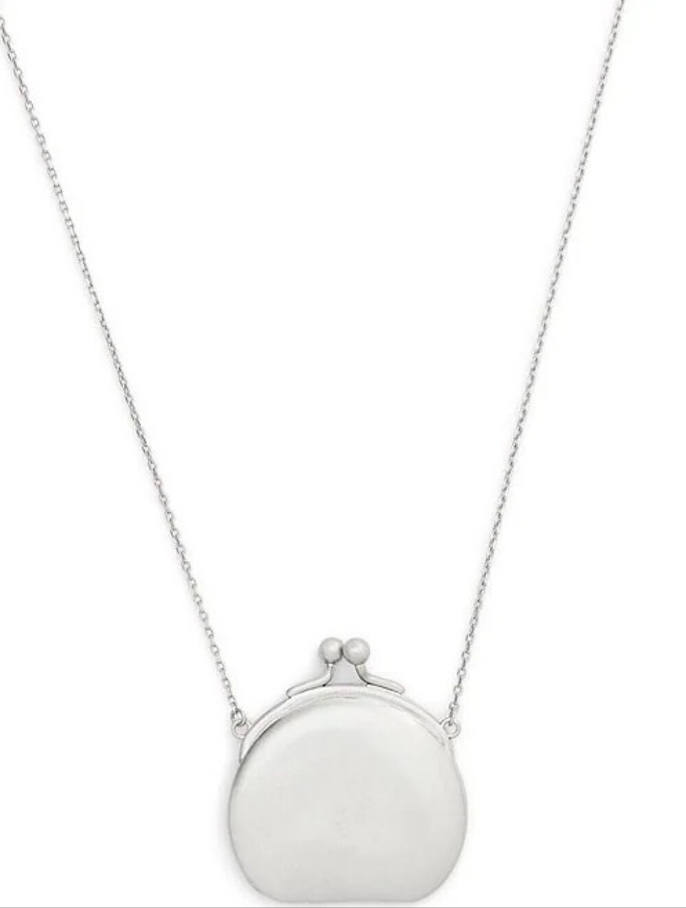 NWT COACH Runway Coin Purse Pendant Necklace